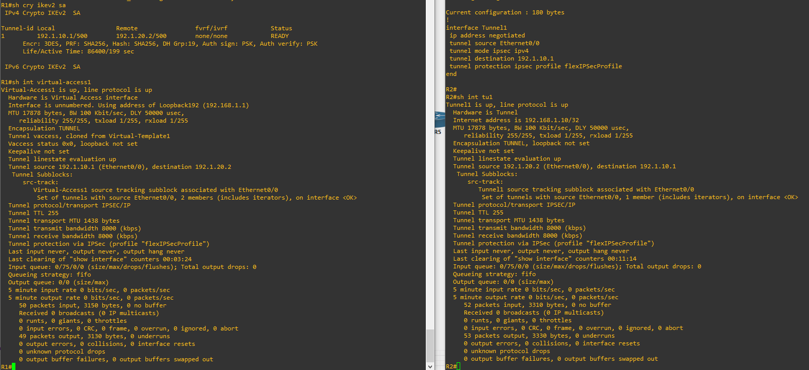 Study Notes – FlexVPN Hub and Spoke with Negotiated Tunnels and PSK ...