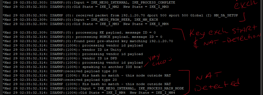Study Notes – IKEv1 Tunnel Through an ASA with&nbsp;NAT-Traversal